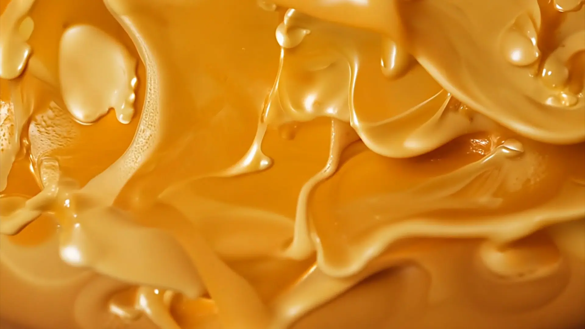 Silky Golden Waves Smooth Background Video for Sweet Projects